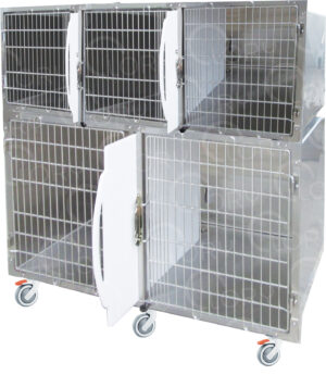 Veterinary Inpatient Cage 5 Places | Lory Veterinary Projects