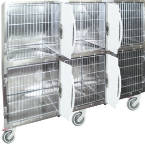 Veterinary Inpatient Cage 6 Places | Lory Veterinary Projects