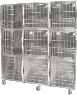 Veterinary Inpatient Cage 9 Places | Lory Veterinary Projects