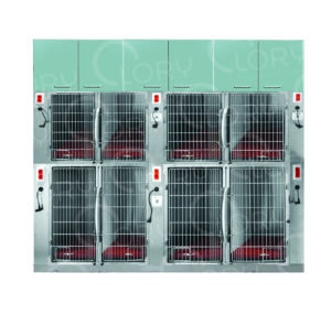 Veterinary Inpatient Cage 8 Places | Lory Veterinary Projects
