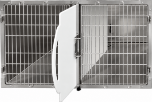 Modular Inpatient Cage 2 Places for Veterinary Lory Veterinary Projects