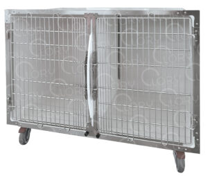 Gabbia Degenza Veterinaria PVC 2 Posti | Lory Progetti Veterinari