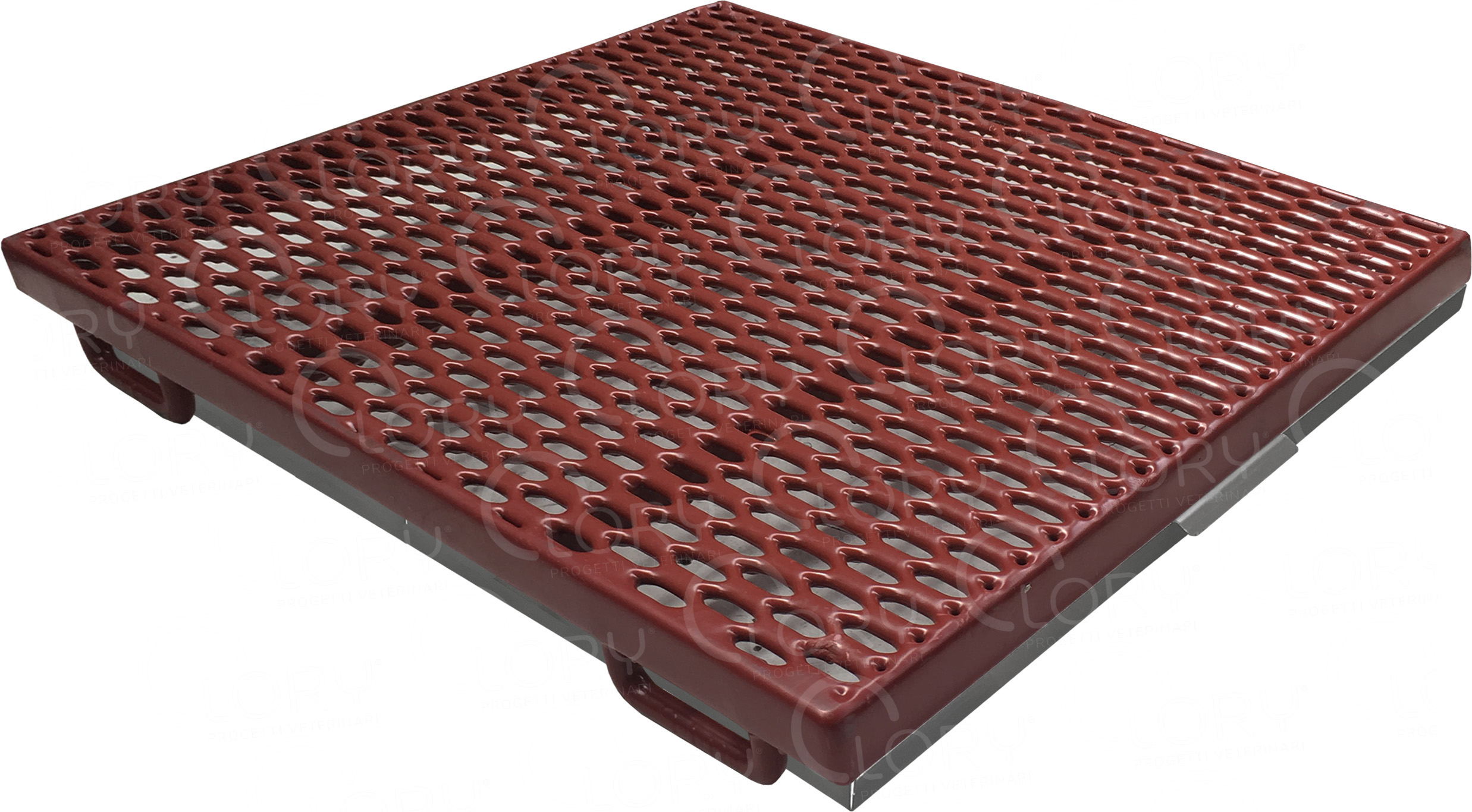 Grigliato Plastificato per Gabbie Veterinarie 87x69 cm | Lory Progetti Veterinari