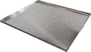 Vassoio Raccogli Liquidi in Acciaio Inox 304 per Grigliato 60,5 cm | Lory Progetti Veterinari