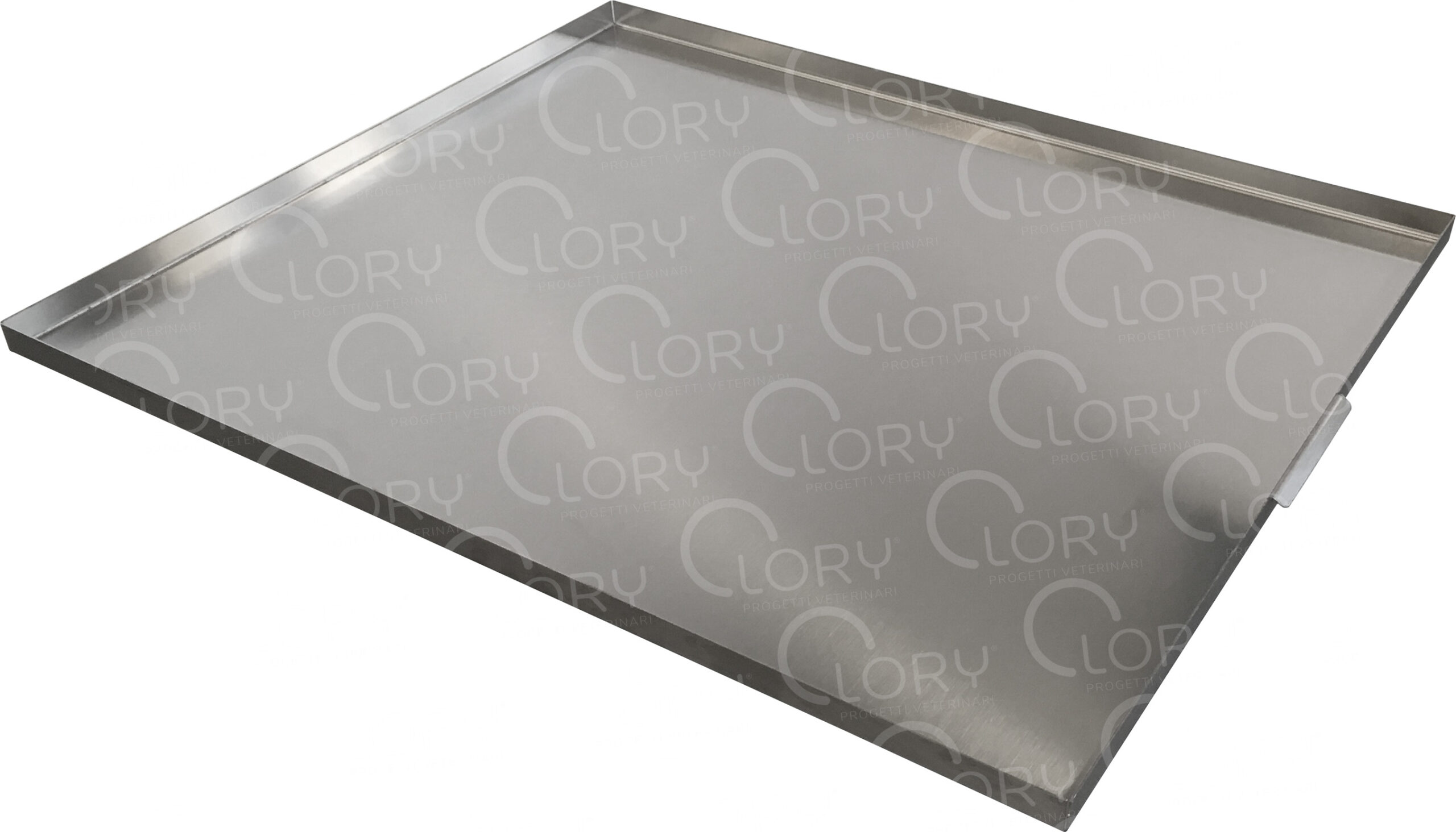 Vassoio Raccogli Liquidi in Acciaio Inox 304 per Grigliato 60,5 cm | Lory Progetti Veterinari