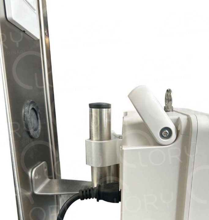 Porta Pompa Infusione Universale per Gabbie Veterinarie | Lory Progetti Veterinari