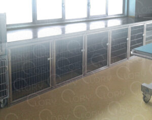 Box Affiancato Veterinario Acciaio Inox AISI 304 | Lory Progetti Veterinari