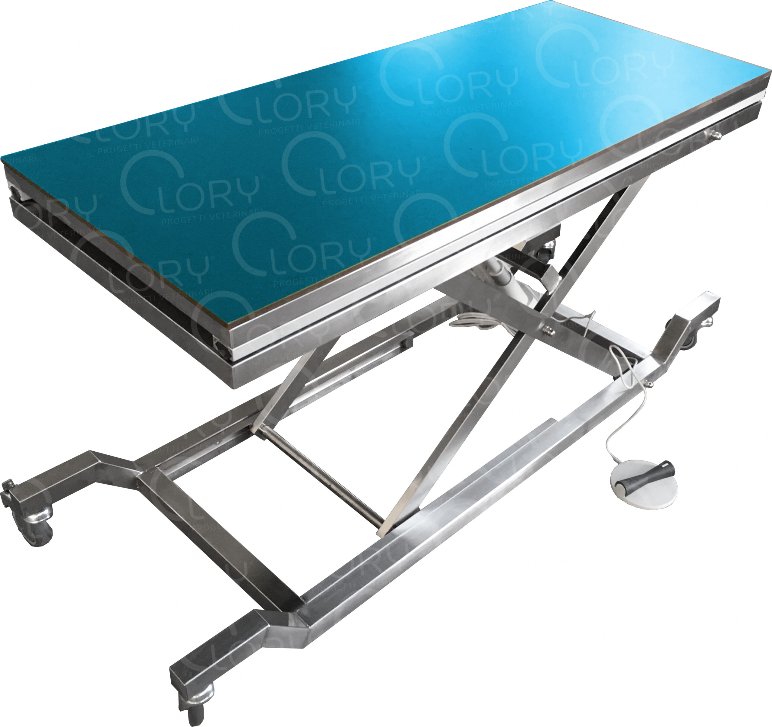 Electric operating table for large animals with dual columns and Trendelenburg position - Image 2