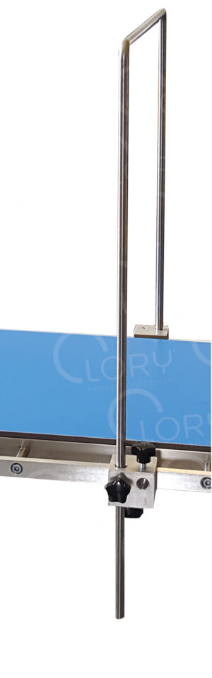 AISI 304 Support Pole for Veterinary Tables | Lory Progetti Veterinari