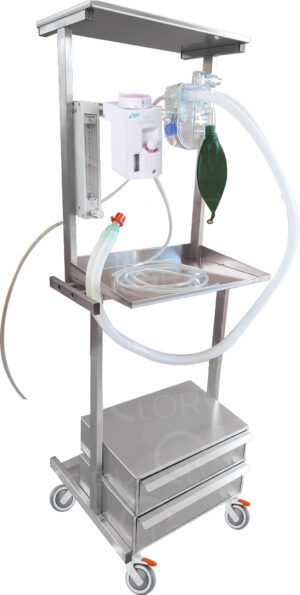 Allestimento Sistema Anestesia Veterinaria con Isoflurano | Lory Progetti Veterinari