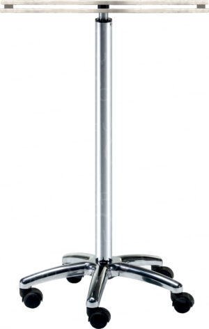Chrome-Plated Steel Gas Anesthesia Stand, 120 cm | Lory Progetti Veterinari