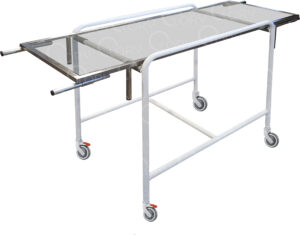 Veterinary Radiotransparent Stretcher | AISI 304 Stainless Steel | Lory Progetti Veterinari