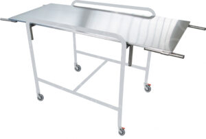 AISI 304 Stainless Steel Stretcher with Cart | Lory Progetti Veterinari