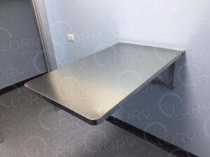 AISI 304 Stainless Steel Folding Examination Table | Lory Progetti Veterinari