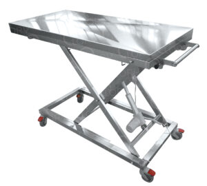 1-Motion Electric Veterinary Examination Table with AISI 304 Stainless Steel Top mod. Flex