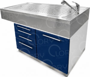 Vasca Veterinaria IRIS in Acciaio Inox AISI 304 | Lory Progetti Veterinari