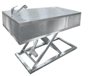 Lawrence Electric Veterinary Sink in Stainless Steel - Lory Progetti Veterinari