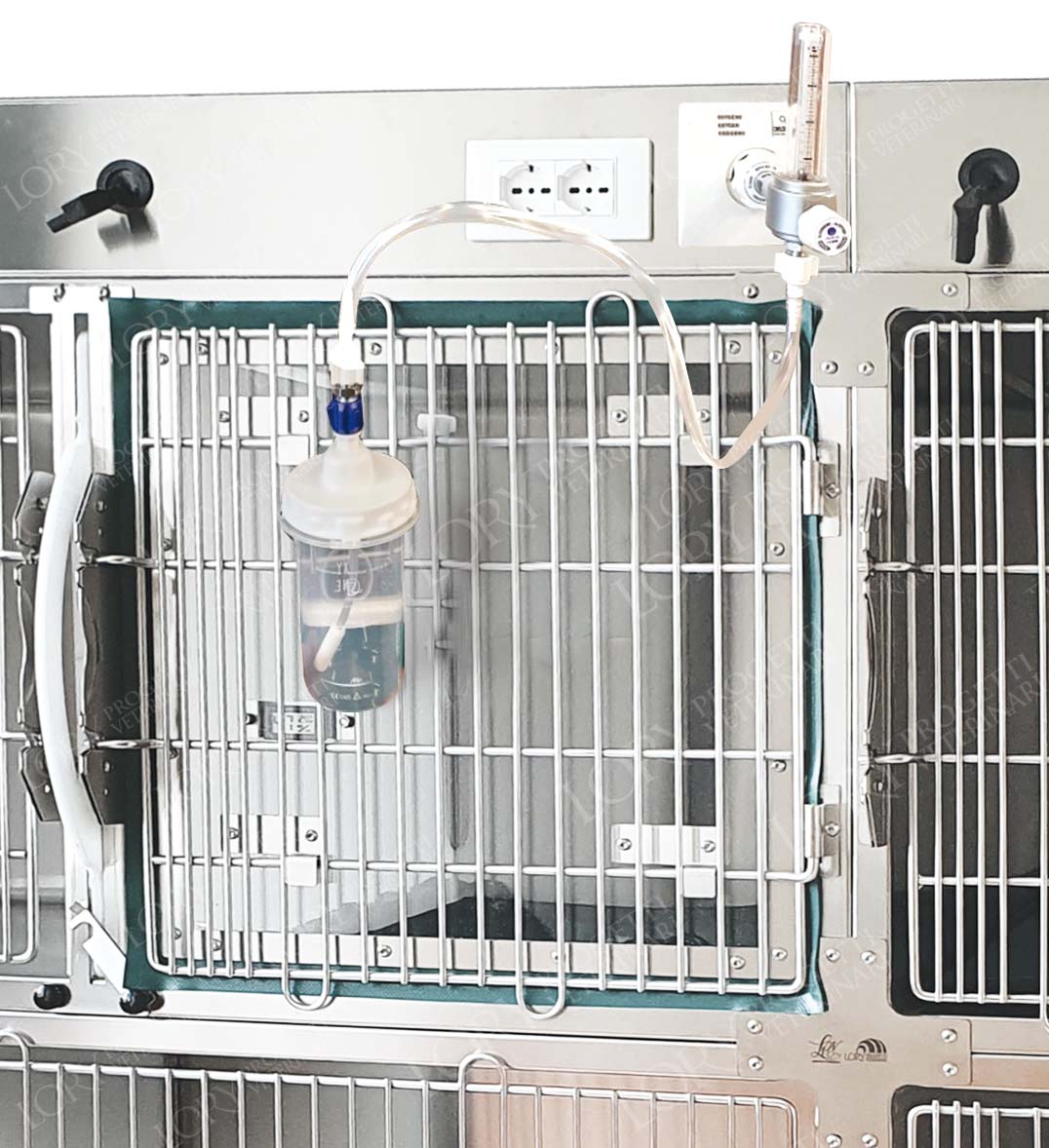 Flowmeter for SDEGA cages.