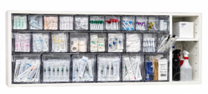 Multifunctional Cabinet with 28 Flip-Down Compartments | Lory Veterinary Projects