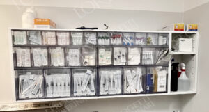 Multifunctional cabinet 28 compartments and open compartment