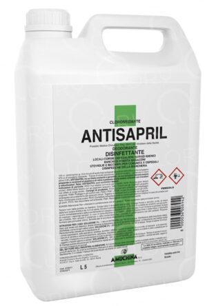 ANTISAPRIL 5 L | Surface Cleaner and Disinfectant | Lory Progetti Veterinari