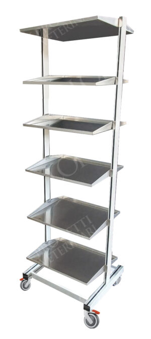 Carrello per endoscopia