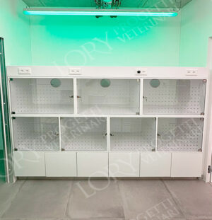 Gabbia in laminato 7 posti