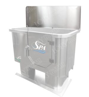 Gocciolatoio solo schiena per vasca spa