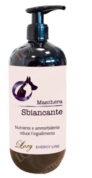 Maschera manti bianchi flacone da 500 ml.