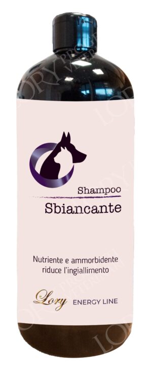 Shampoo manti bianchi flacone da 1 lt.