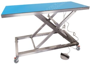 Tavolo mod. Medical Radio su ruote