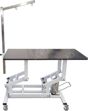 Tavolo mod. Hydraulic pet su ruote