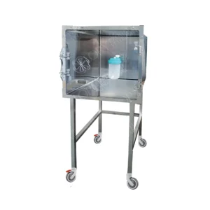 Inpatient cage with fixed oxygen therapy holder 1 place
