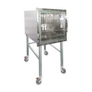 Inpatient cage with oxygen therapy holder 1 place