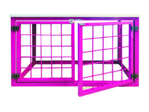 Box attesa con piano mensola antiscivolo in gomma grigia