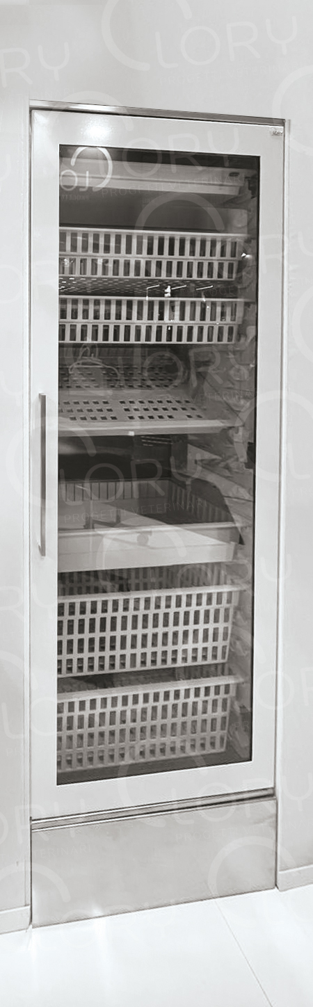 Armadio Multifunzione Inox per Clinica Veterinaria | Lory Progetti Veterinari