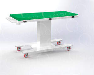 RM Non-Magnetic Barella Table for Veterinary Use | Lory Progetti Veterinari