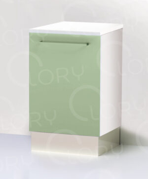 1-door cabinet on plinth