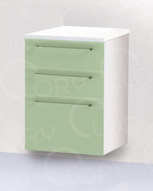 2-drawer and 1-door hanging cabinet