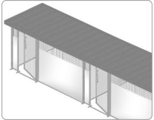 BOX CANI AFFIANCATO TUTTO COPERTO