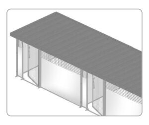 BOX CANI AFFIANCATO TUTTO COPERTO