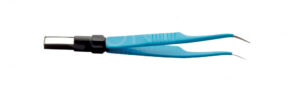 Bipolar curved pliers