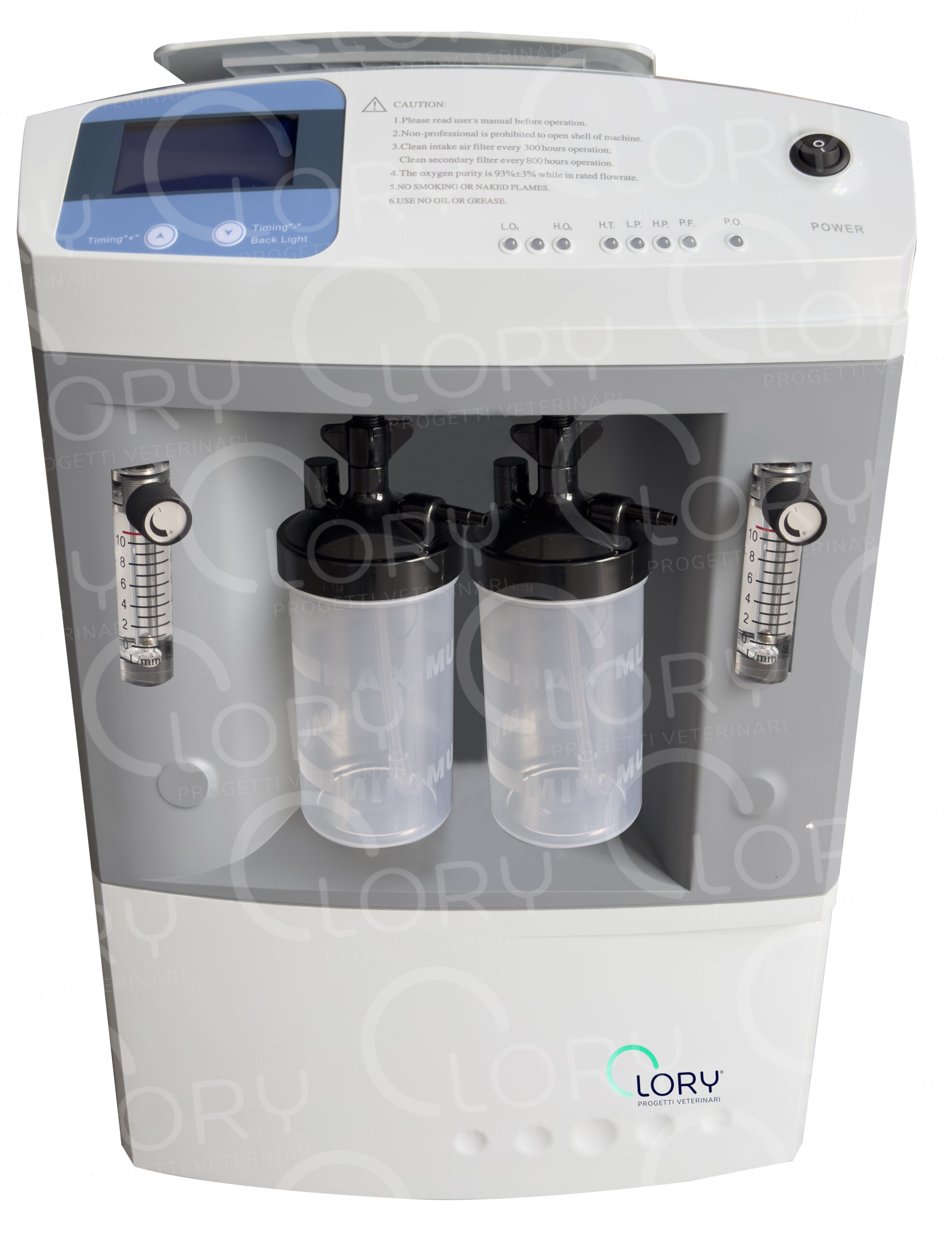 Concentratore ossigeno doppio 10 lt