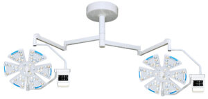 Double operating lamp 160,000+160,000 lux