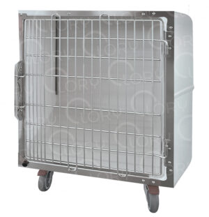 Gabbia Veterinaria PVC 1 Posto Modulare | Lory Progetti Veterinari