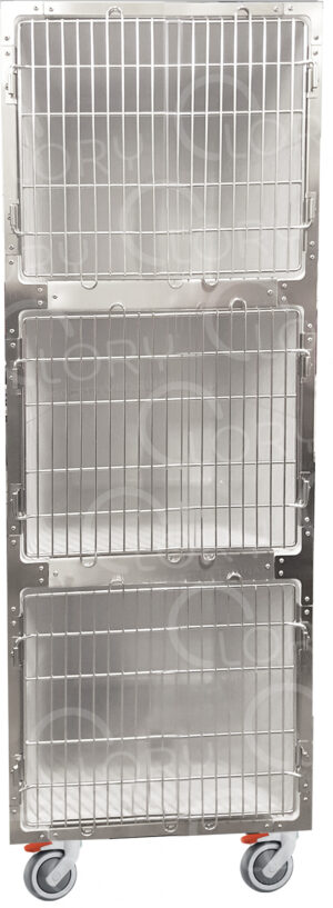 Gabbia in pvc 3 posti