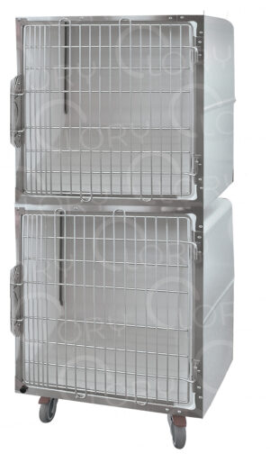 Gabbia Veterinaria PVC 2 Posti | Lory Progetti Veterinari