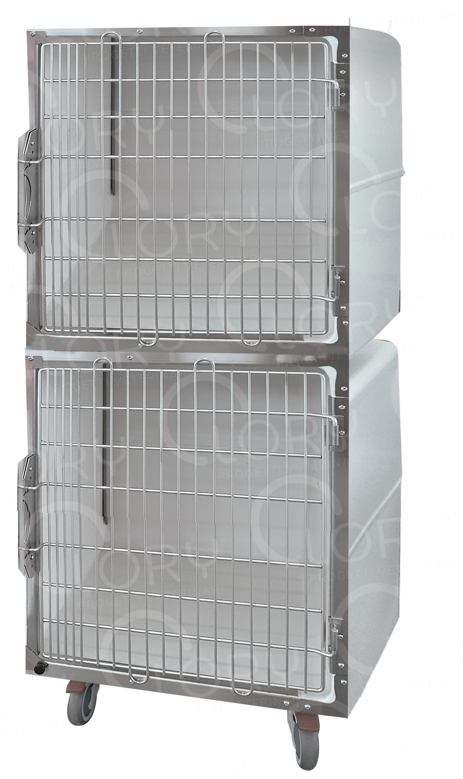 Gabbia Veterinaria PVC 2 Posti | Lory Progetti Veterinari