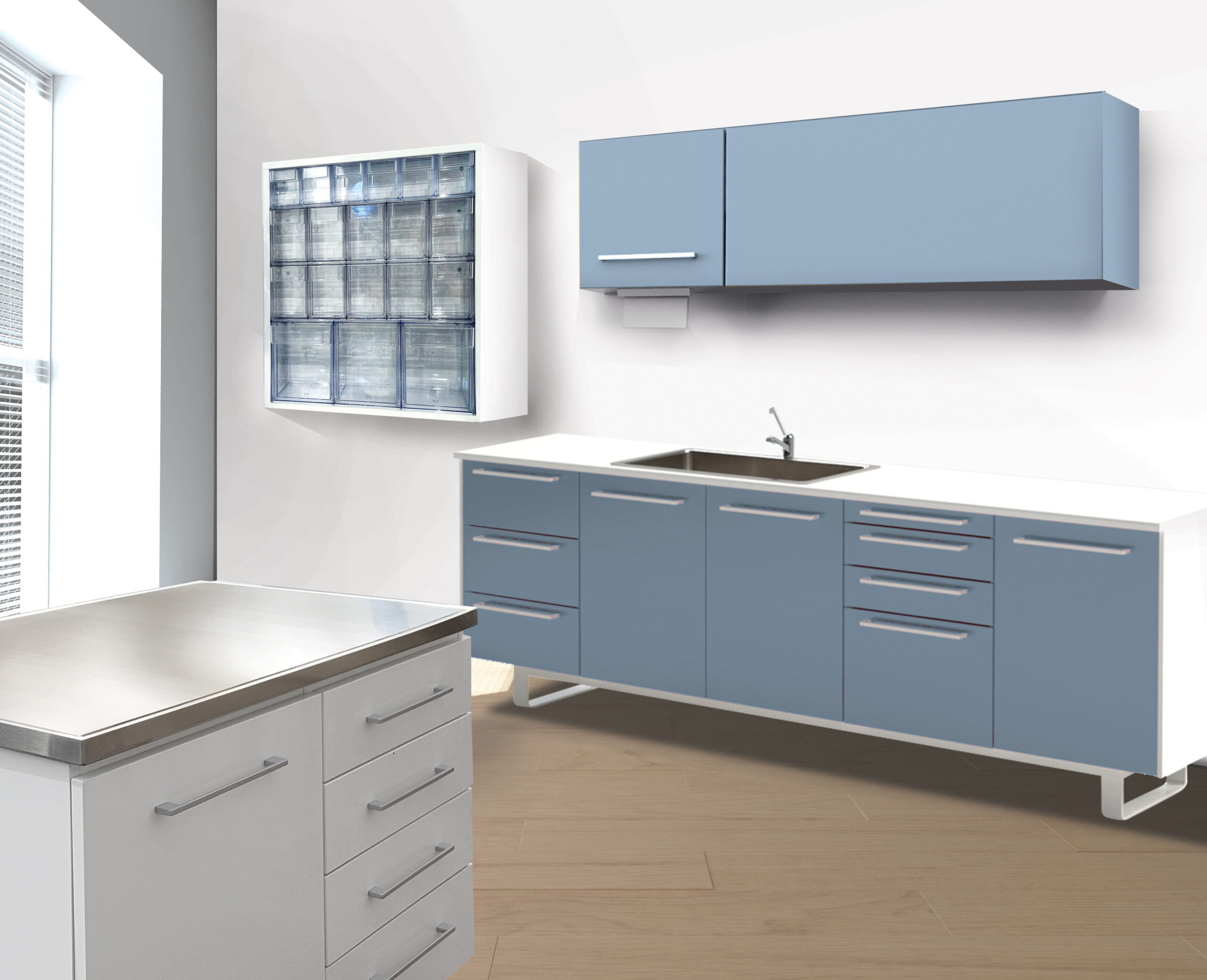 Professional furniture for outpatient clinics