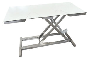 Tavolo da Visita Veterinario ASTRA Elettrico | Acciaio Inox AISI 304 | Lory Progetti Veterinari